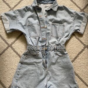 Denim jumpsuit